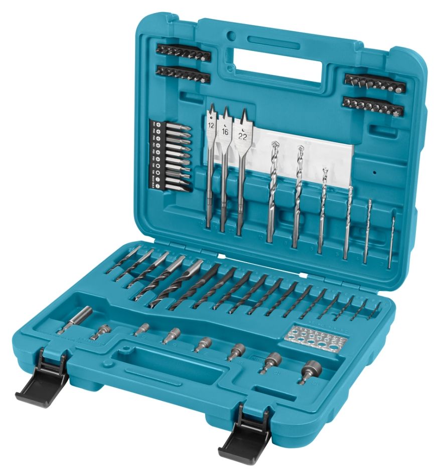 Zestaw wierteł i bitów Makita Accessories D-47226, 77 elementów, w walizce