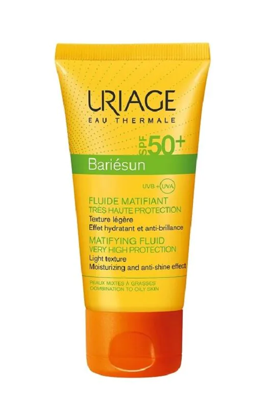 Uriage Bariesun Mat Mattifying and Moisturizing Fluid SPF50+