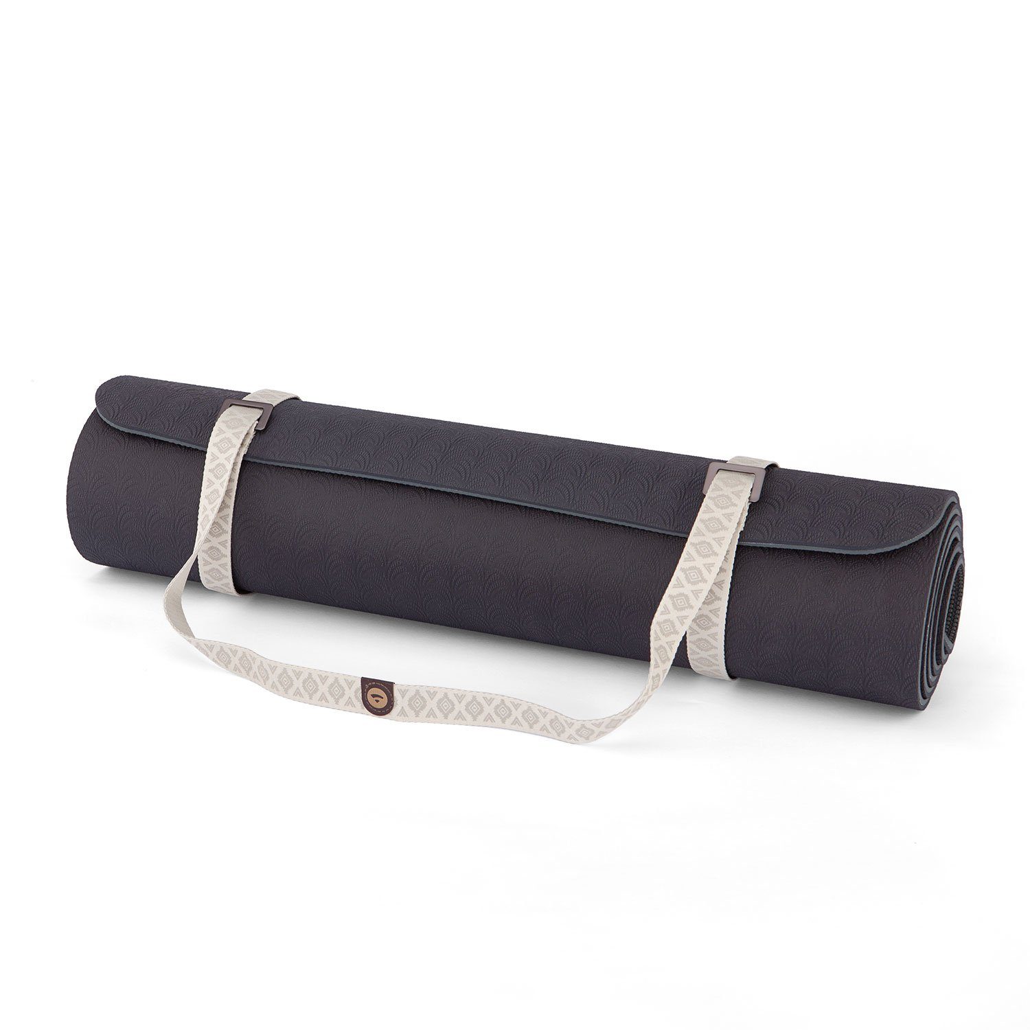 bodhi Yogamatte Yogamatten-Tragegurt mit Muster ETHNO, beige