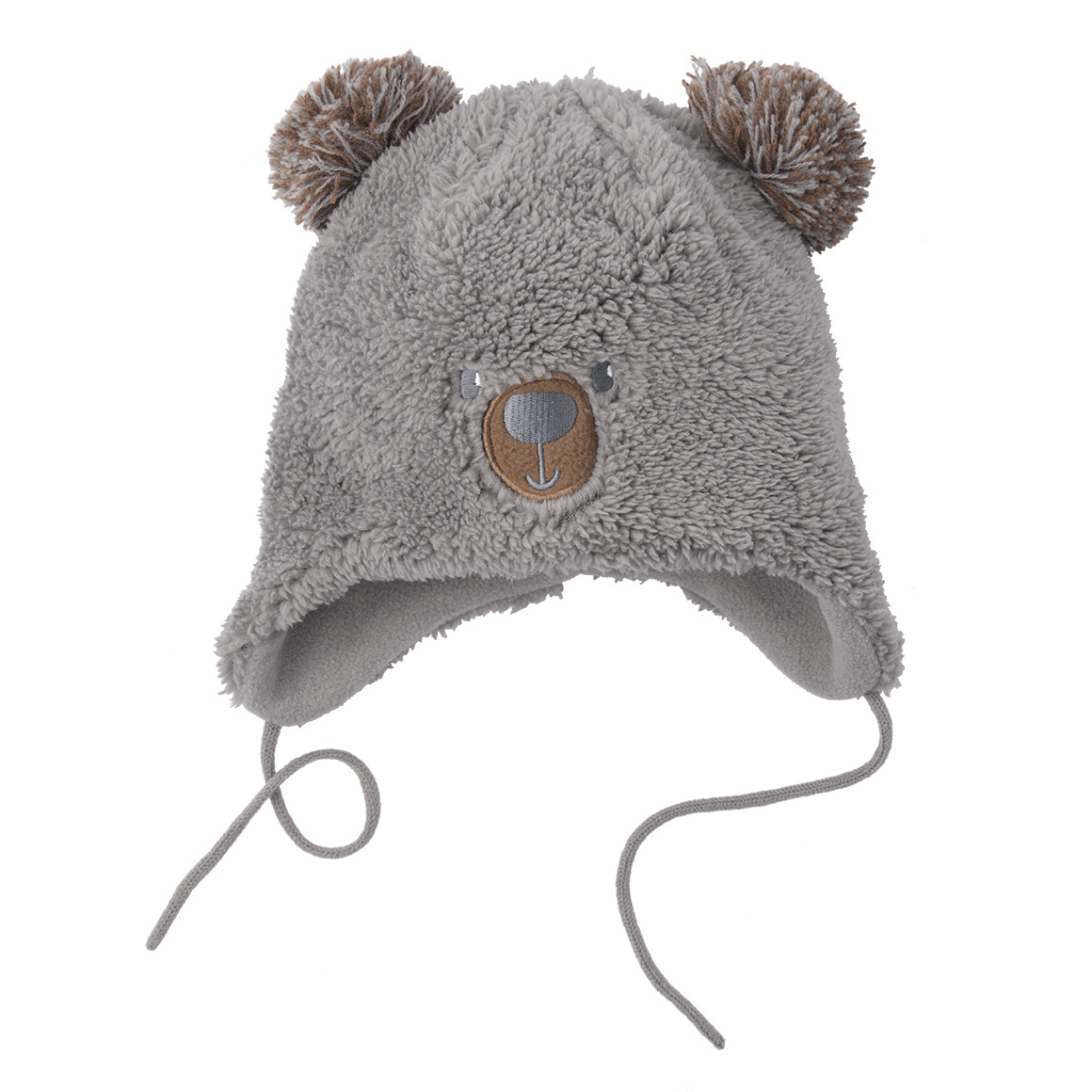 Baby Kuschelmütze aus Plüsch
