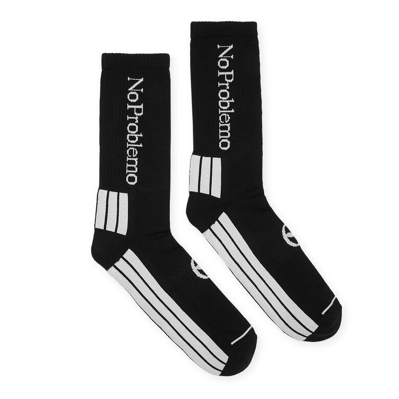 No Problemo Logo Socks black