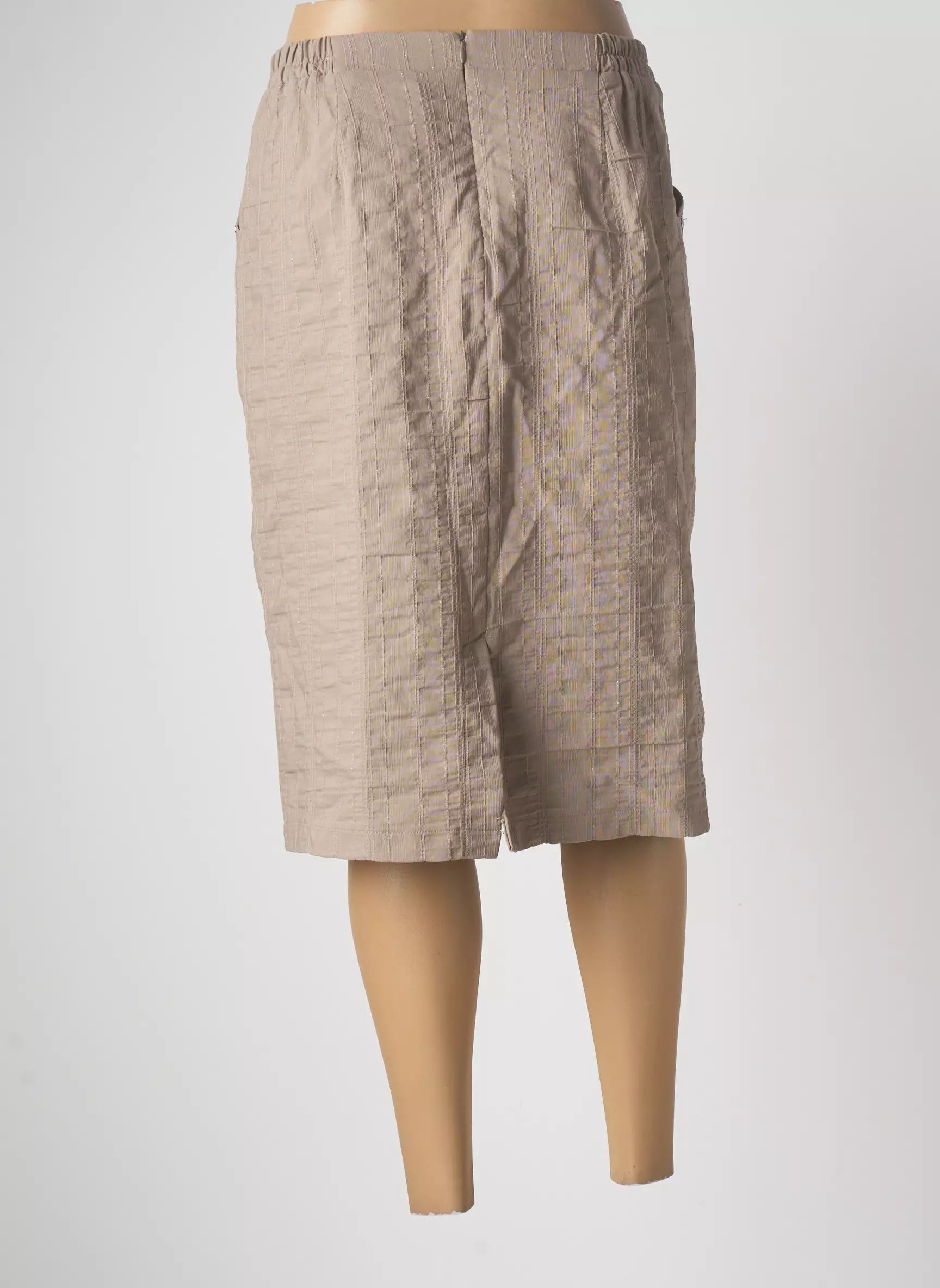 Griffon Jupes Mi Longues Femme couleur beige