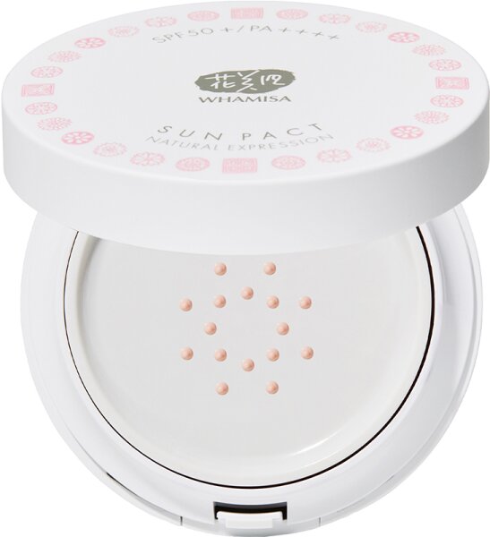 WHAMISA Organic Flowers Sun Pact Natural Expression Sonnencreme