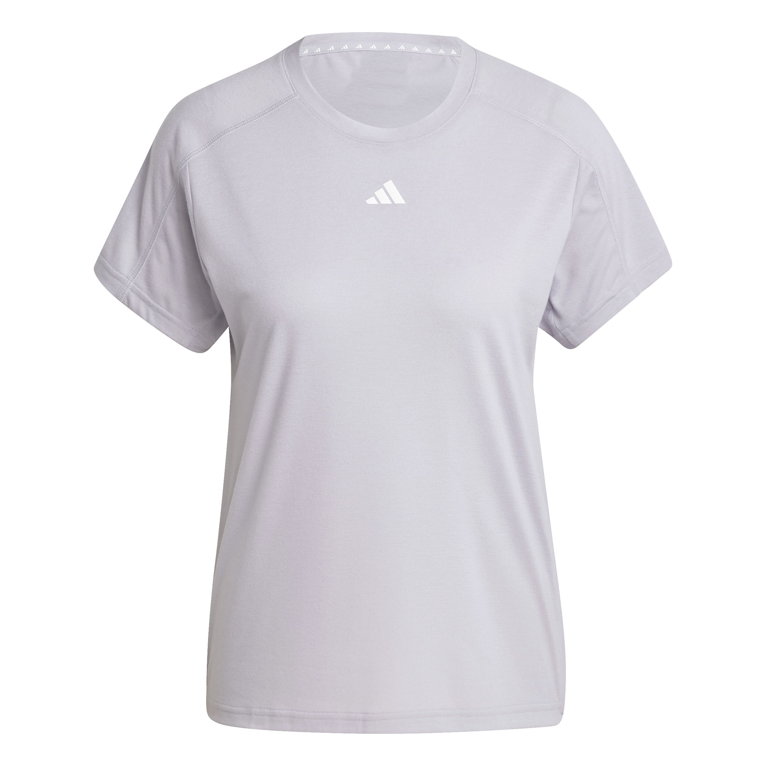 Training Essential Crew T-Shirt Damen - Hellgrau