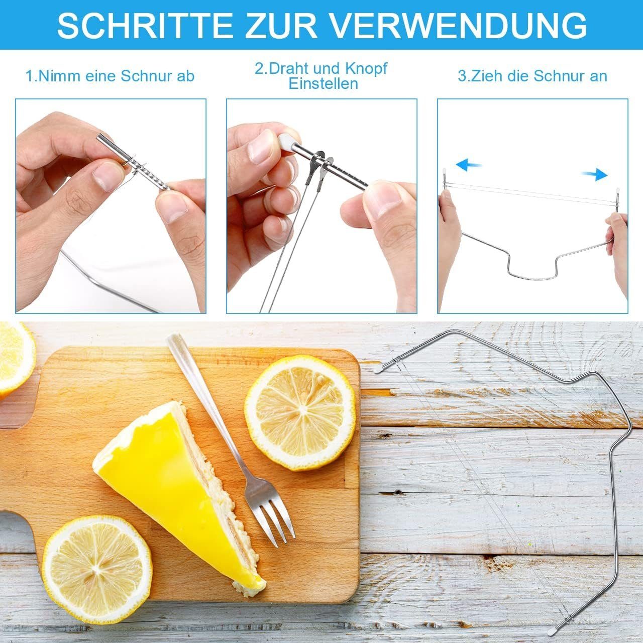 Diyarts Tortenwerkzeug, (Tortenplatte Drehbar Tortenständer Kuchen, 103-tlg., Drehteller inklusive 50 Einweg Spritzbeutel), mit 24 Düsen,2 Spatel, 1 Kuchenschneider,3 Schaber