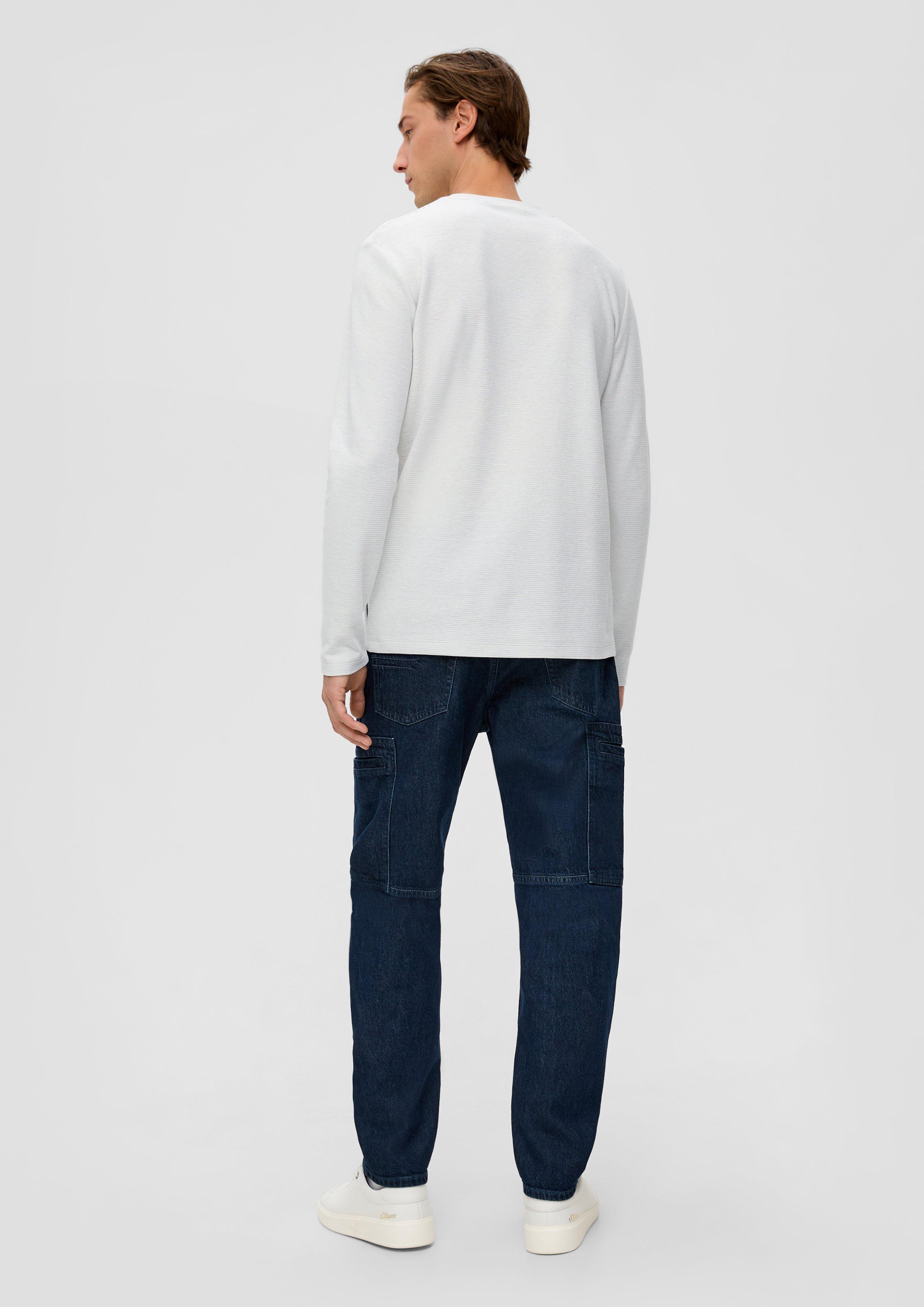 Longsleeve mit Crewneck  2135729-0120