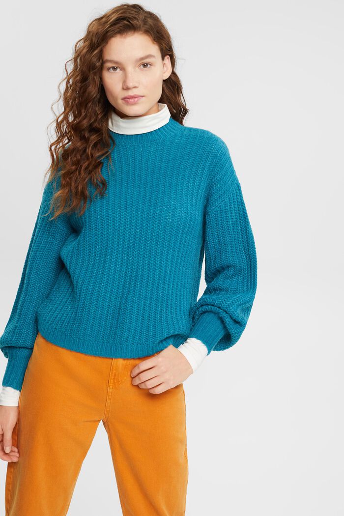 Pullover aus Grobstrick