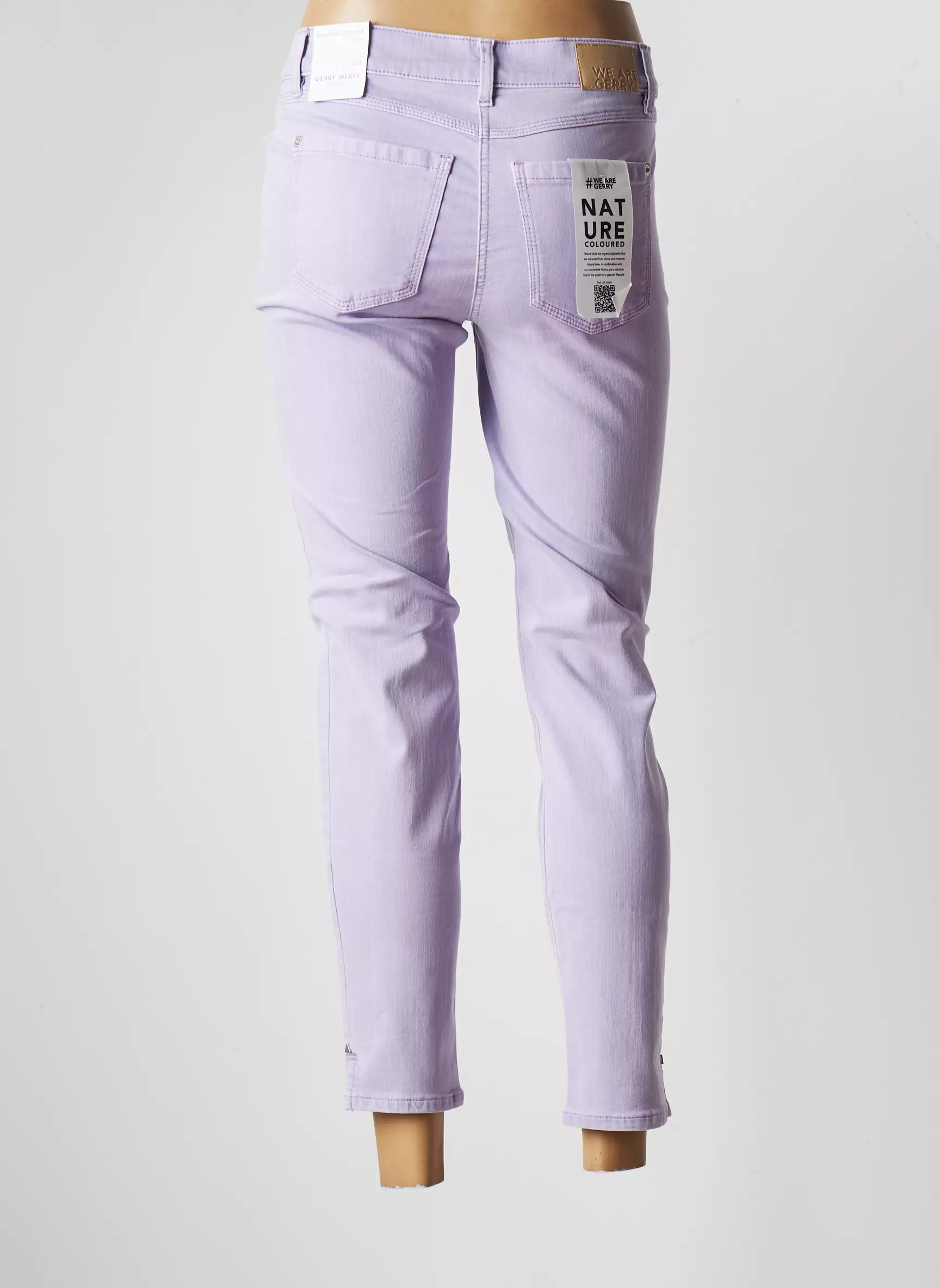 Gerry Weber Pantalon7 8 Femme couleur violet