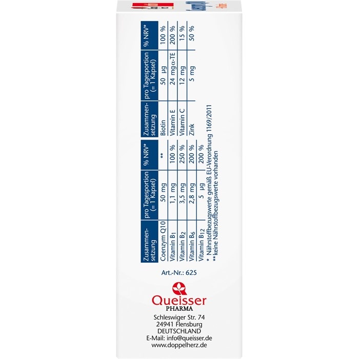 Coenzym Q10 + B-Vitamine