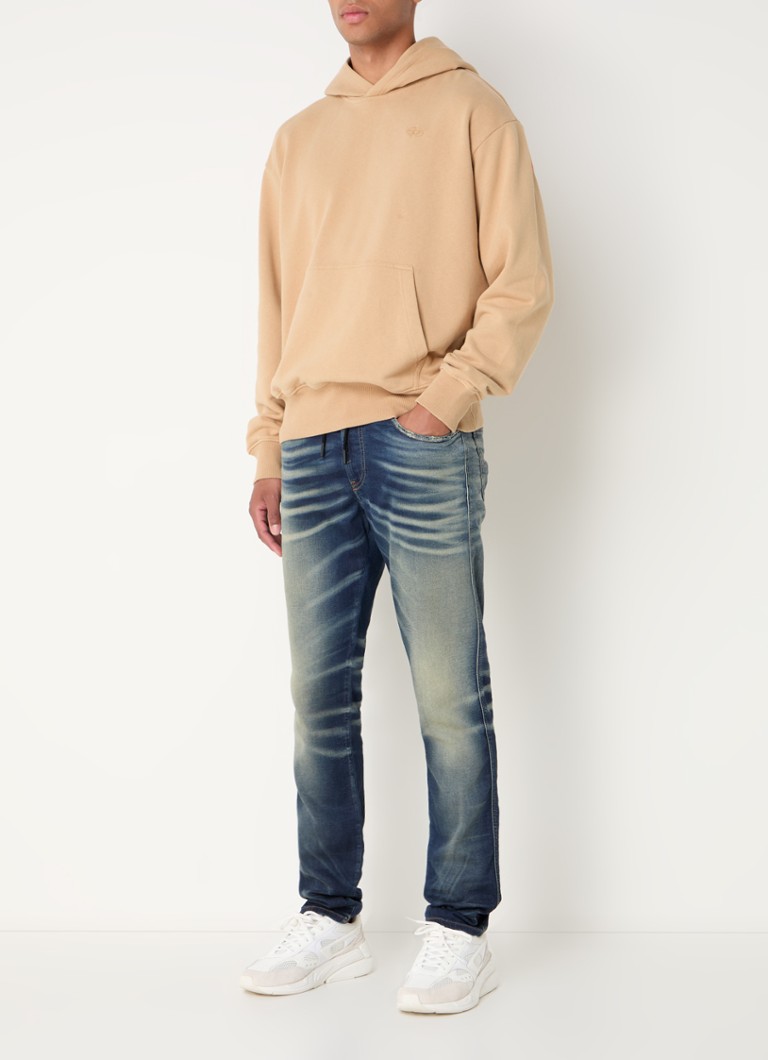 Blugi Diesel D-Strukt JoggJeans® Slim Fit cu finisaj spălat