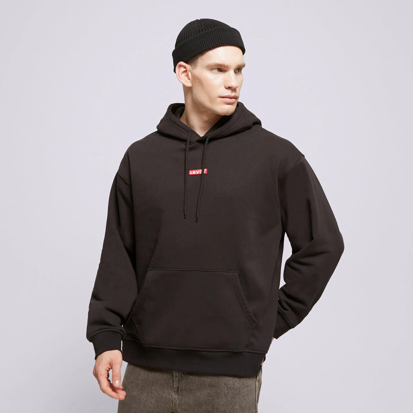 LEVI'S HOODIE RELAXED BABY TAB HOODIE Schwarz