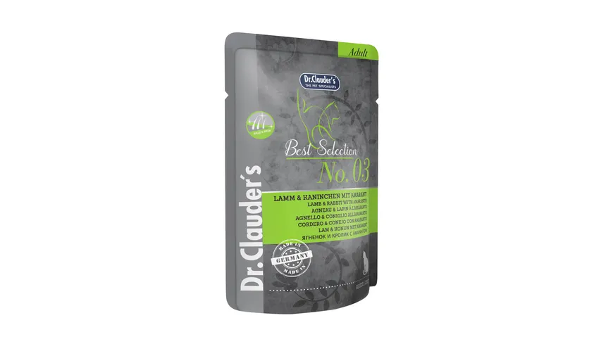 Dr. Clauders Katzennassfutter Selection No3 85g 85 g