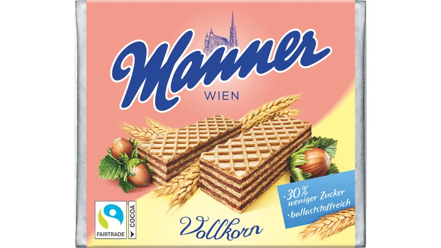 Manner Waffeln Vollkorn 75 g