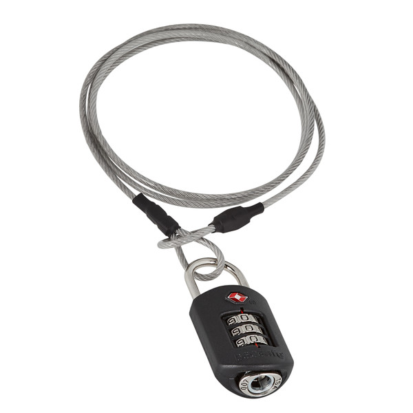 PROSAFE 1000 COMBINATION LOCK WITH STEEL CABLE - Gepäcksicherung