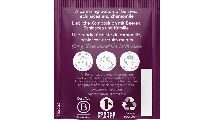 Pukka Bio-Kräutertee Night Time Berry 36 g