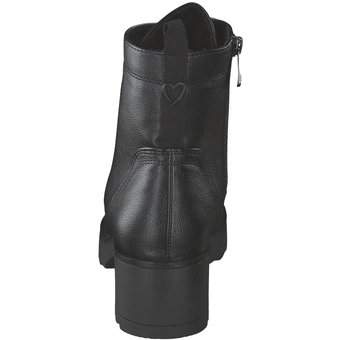 Marco Tozzi Schnürstiefelette in schwarz