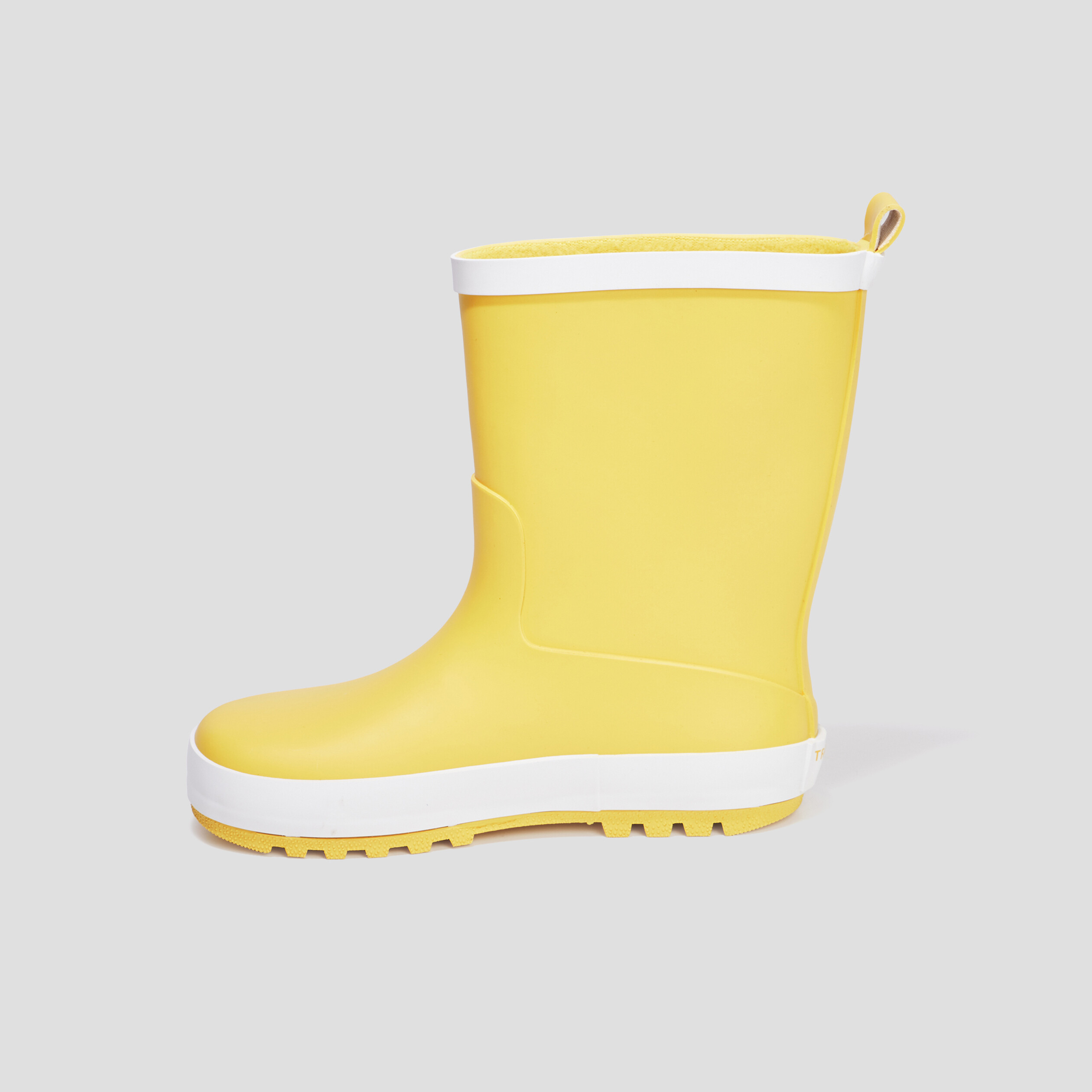 Bottes de pluie Trappeur jaune garçon | La Halle