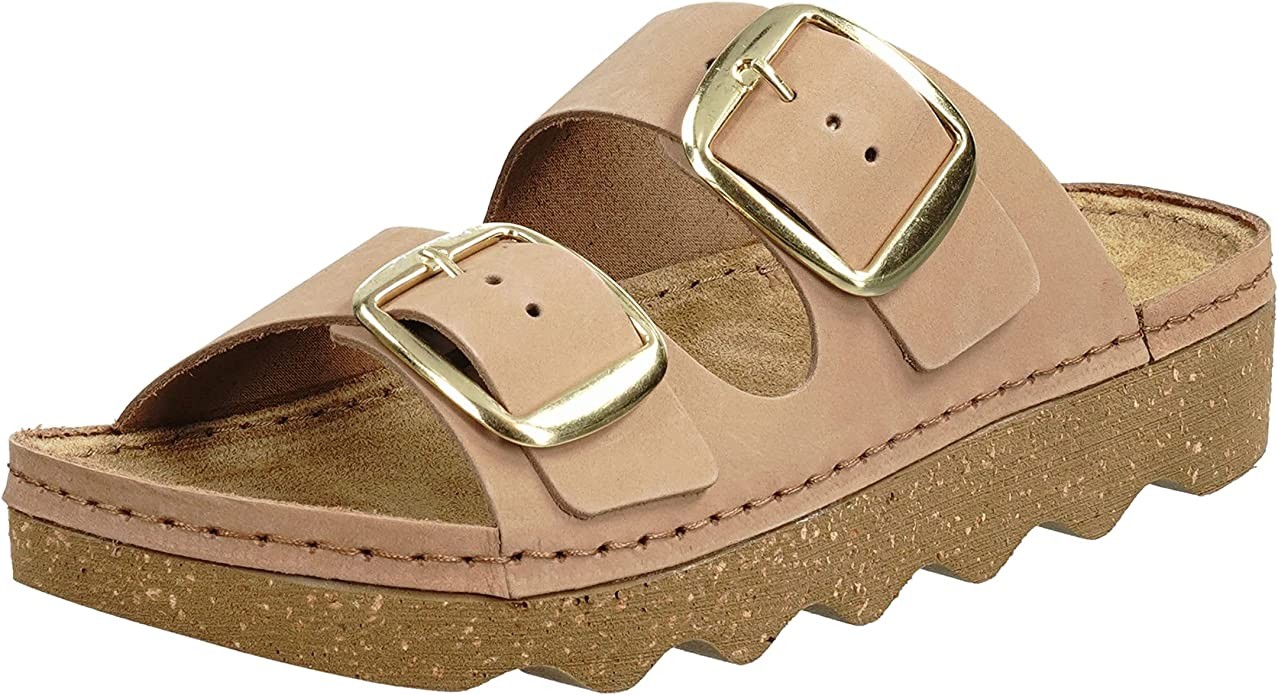 ROHDE Komfort Sandalen grün Foggia