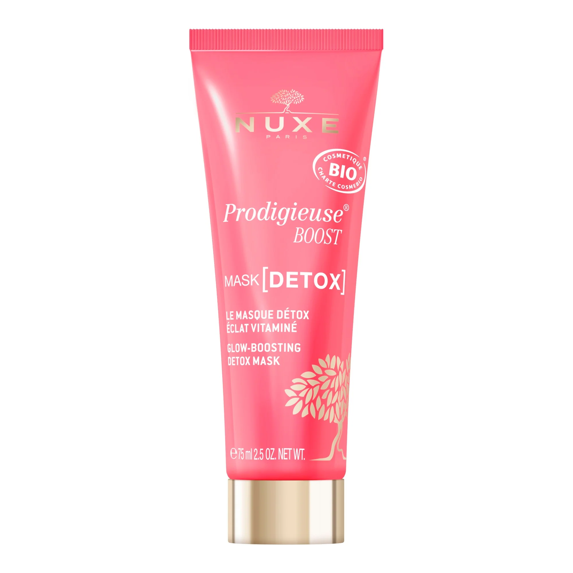 Mascarilla iluminadora detox Creme Prodigieuse Boost - Mascarilla facial iluminadora, tratamiento detoxificante