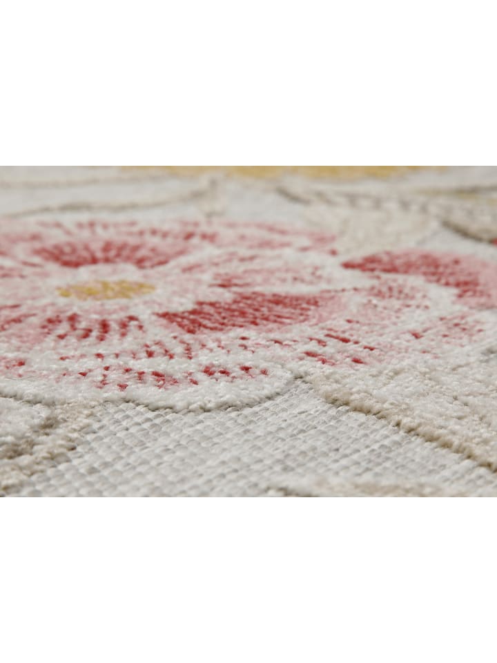 Wecon Home Outdoorteppich Abloom in beige, gelb, rot günstig kaufen