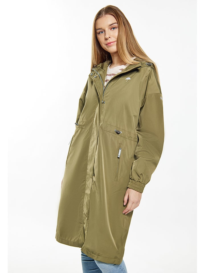 Schmuddelwedda Regenmantel in Khaki günstig kaufen