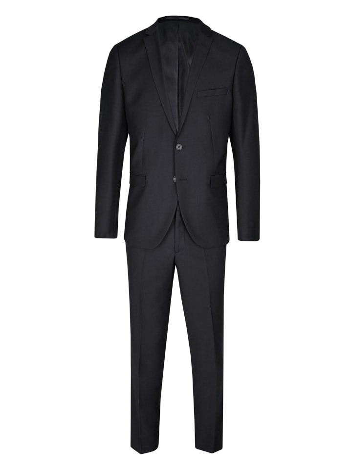 Steffen Klein Anzug SLIM FIT in schwarz günstig kaufen