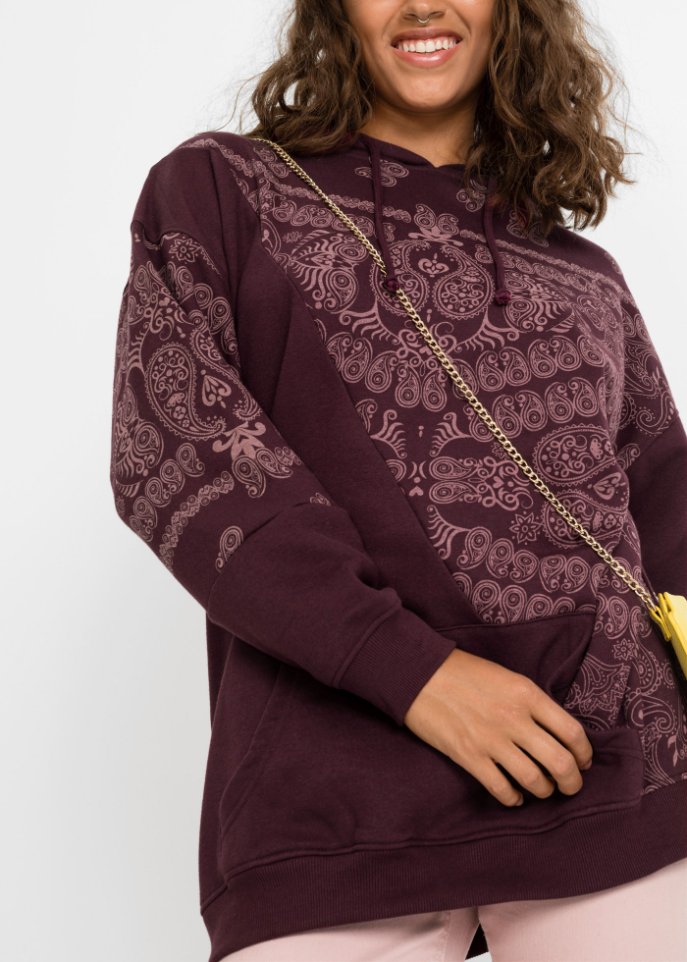 Kapuzensweatshirt mit Druck