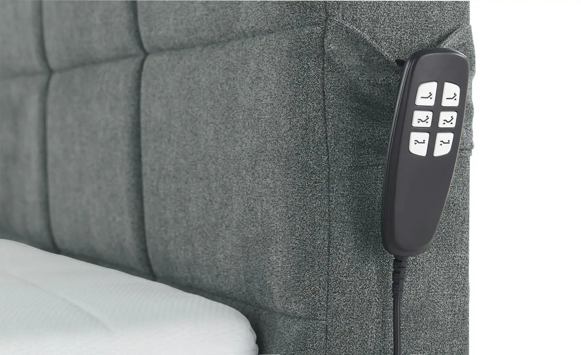 Primo TV-Motor-Boxspringbett mit motorischer TV-Halterung Dillon 2