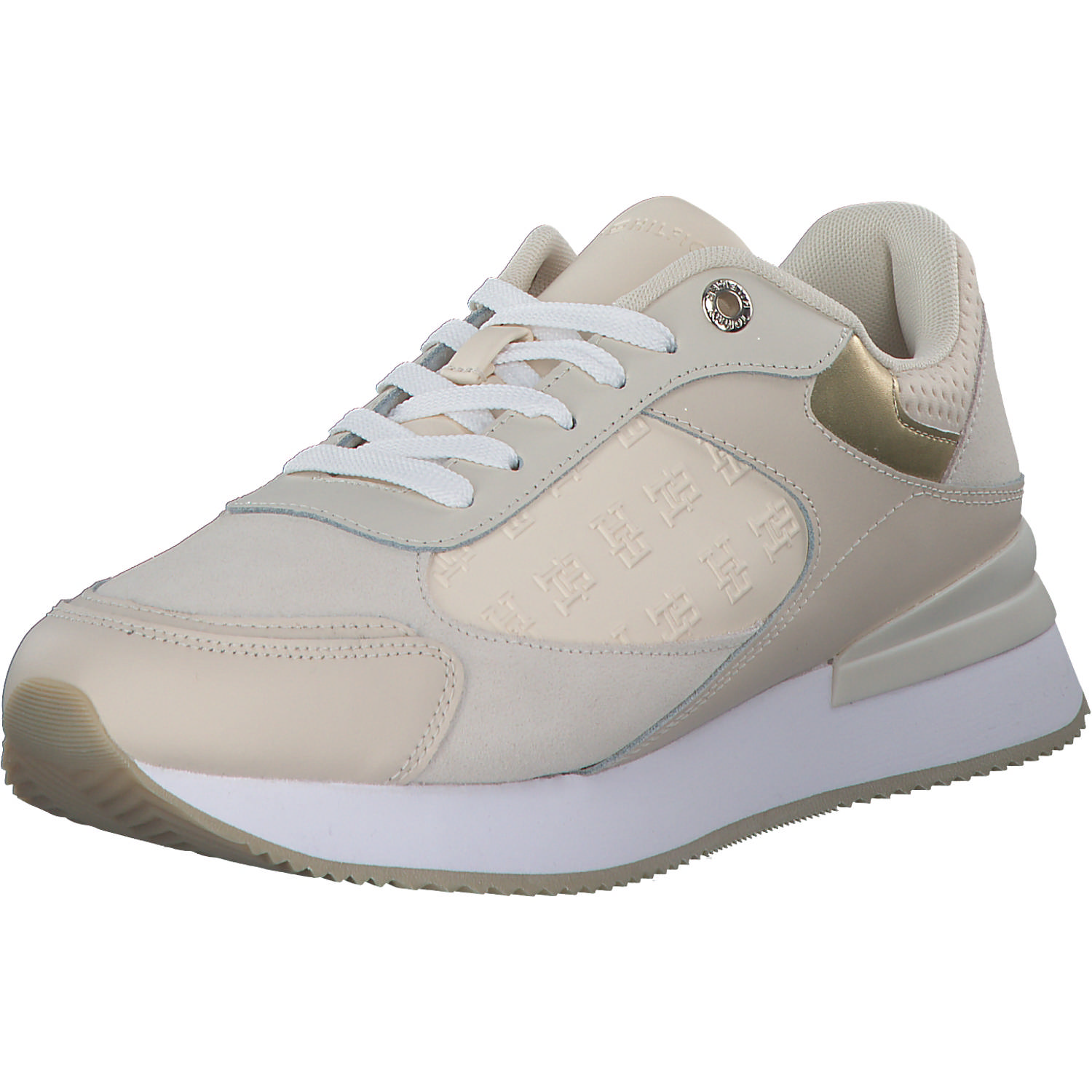 Tommy Hilfiger FW0FW07384, Schnürschuhe, Damen, Beige