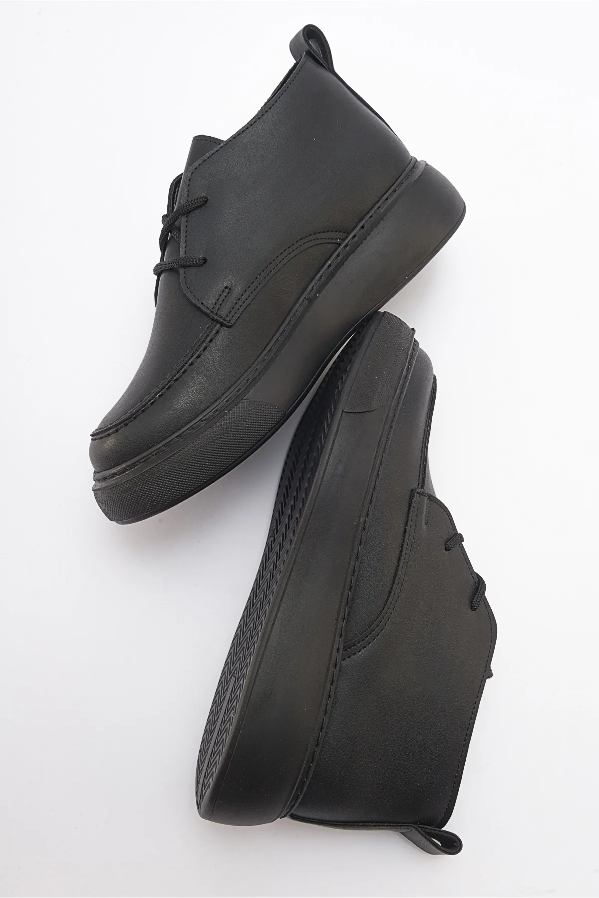 LuviShoes  VALVE Black Skin Damenstiefel