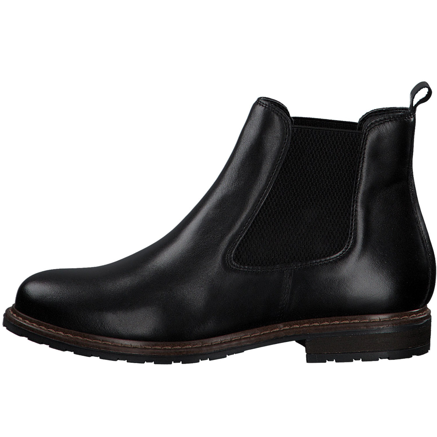 Tamaris 25056, Chelsea Boots, Damen, BLACK LEATHER