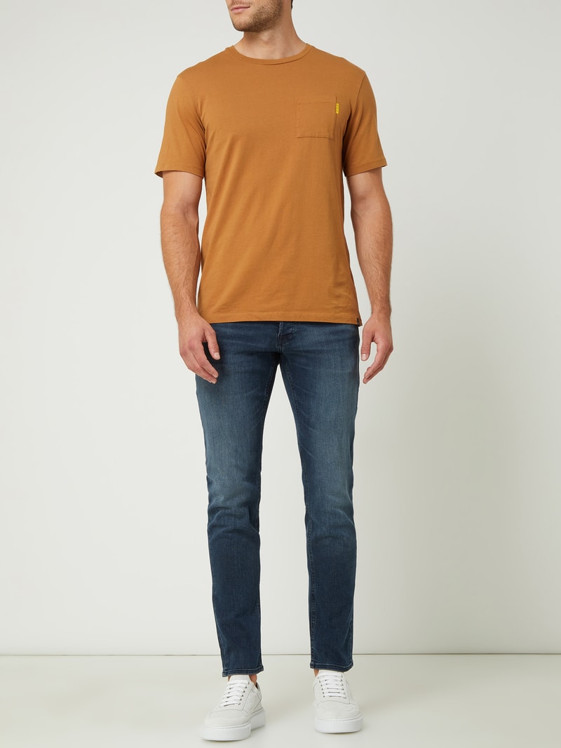 Slim Fit Jeans mit Stretch-Anteil Modell 'Glenn' in jeans