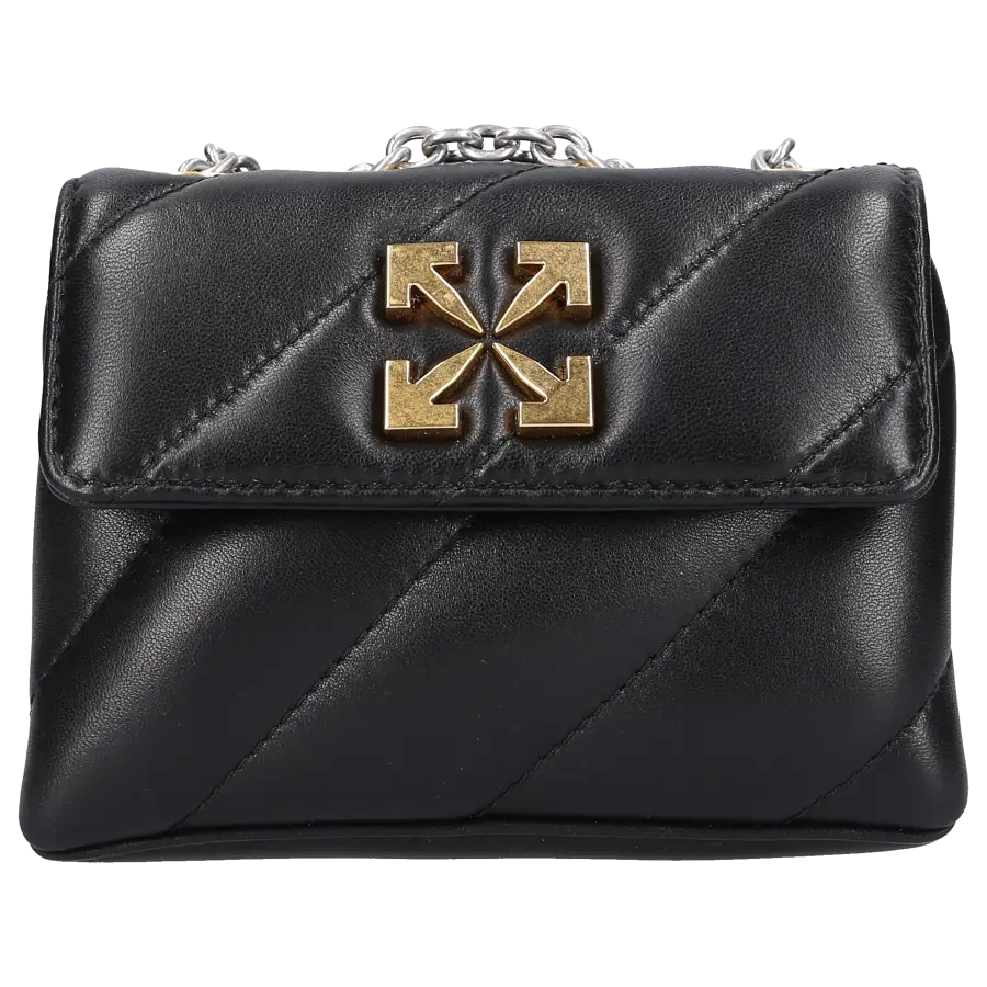 Off-White - Handtasche JACKHAMMER Schafleder - schwarz
