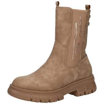 Tom Tailor Chelsea Stiefelette in beige