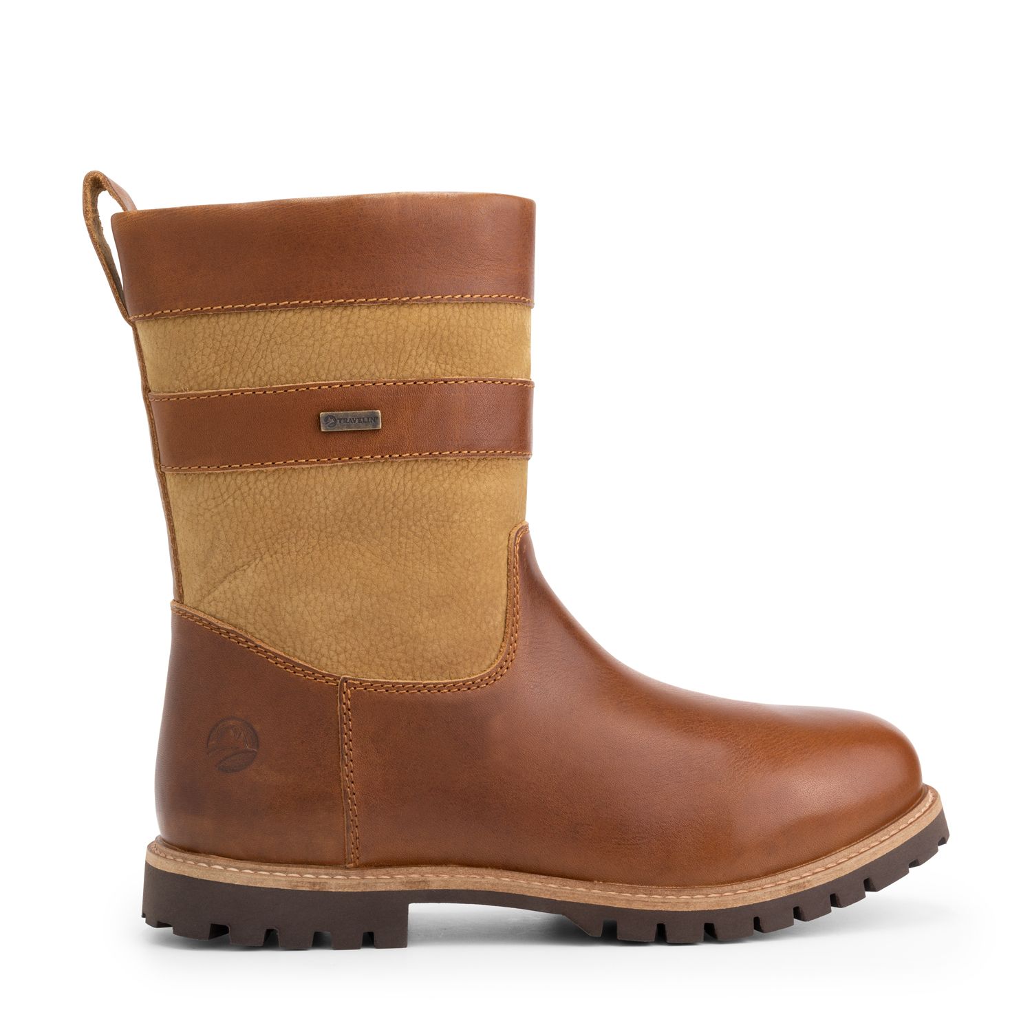 Travelin' Tallinn cognac Herren Outdoorstiefel