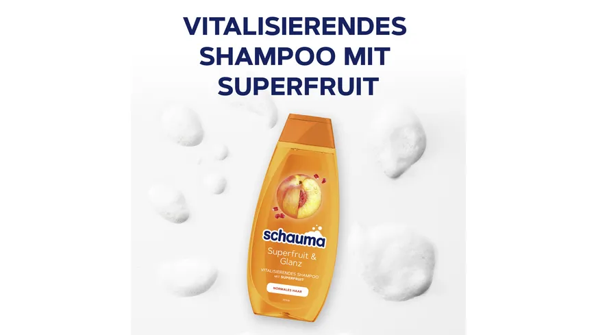 SCHAUMA Shampoo Superfruit & Glanz 400ml 400 ml