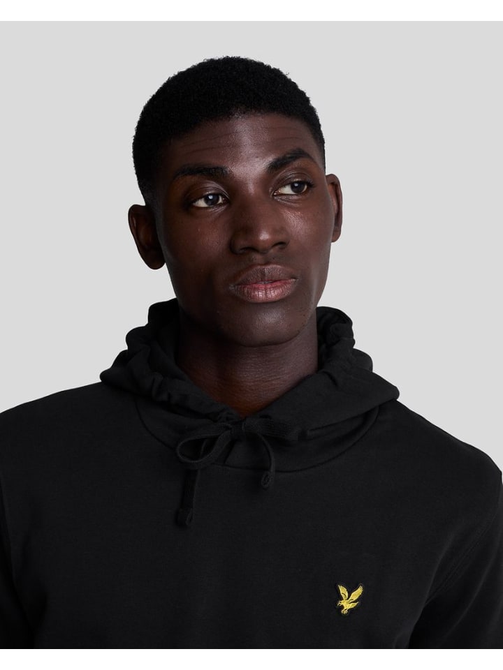 Lyle & Scott Hoodie in Schwarz günstig kaufen