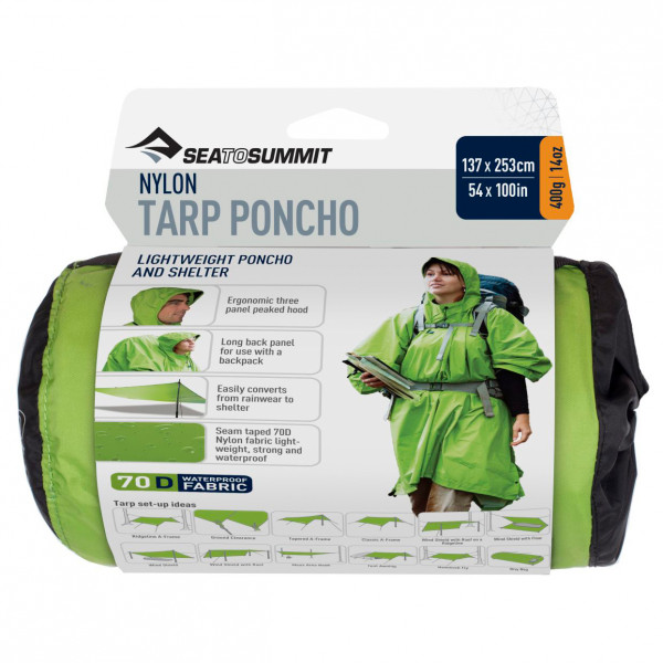 Sea to Summit - Nylon Tarp Poncho - Biwaksack