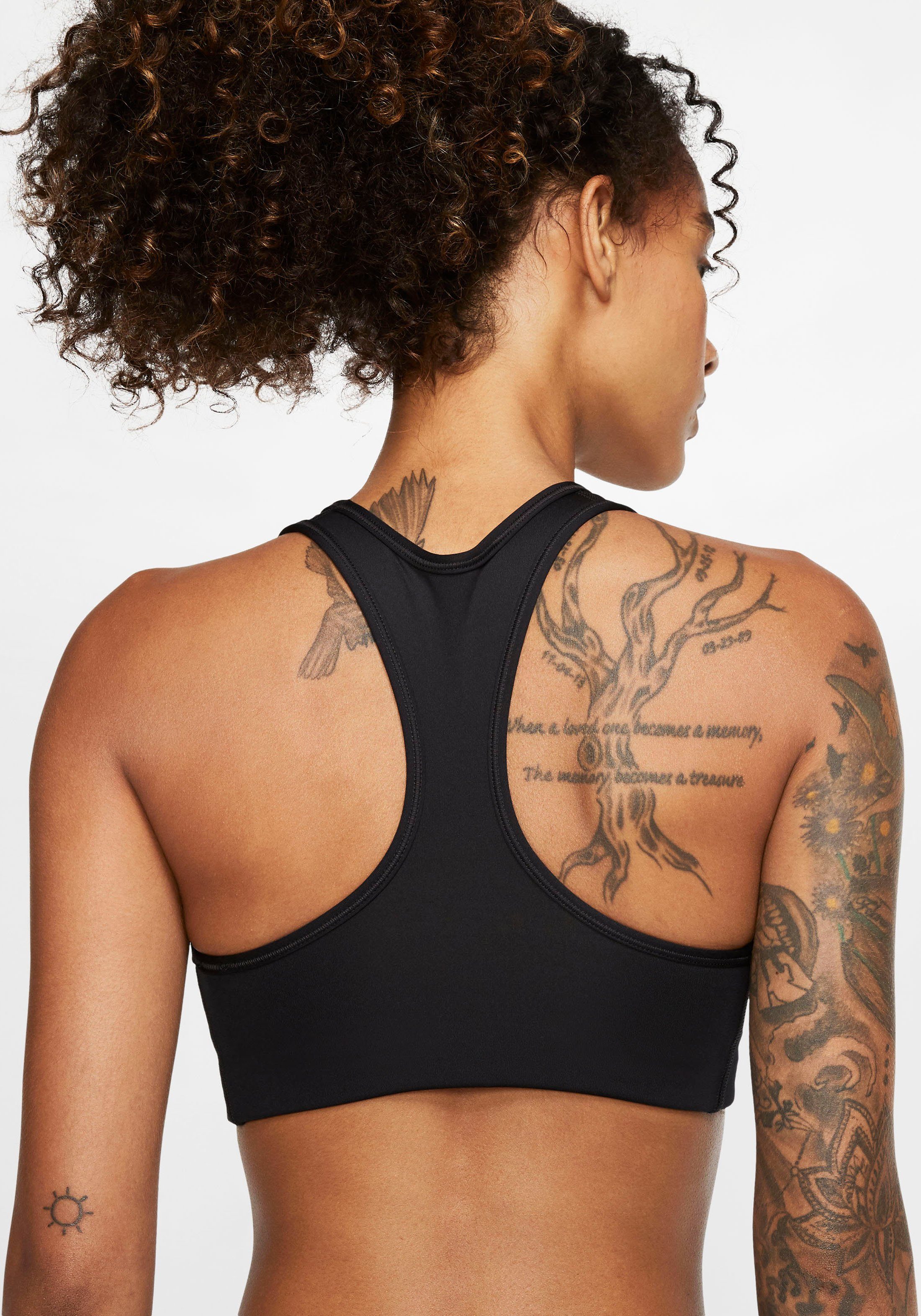 Nike Sport-BH Dri-FIT Swoosh Women's Medium-Support 1-Piece Pad Sports Bra