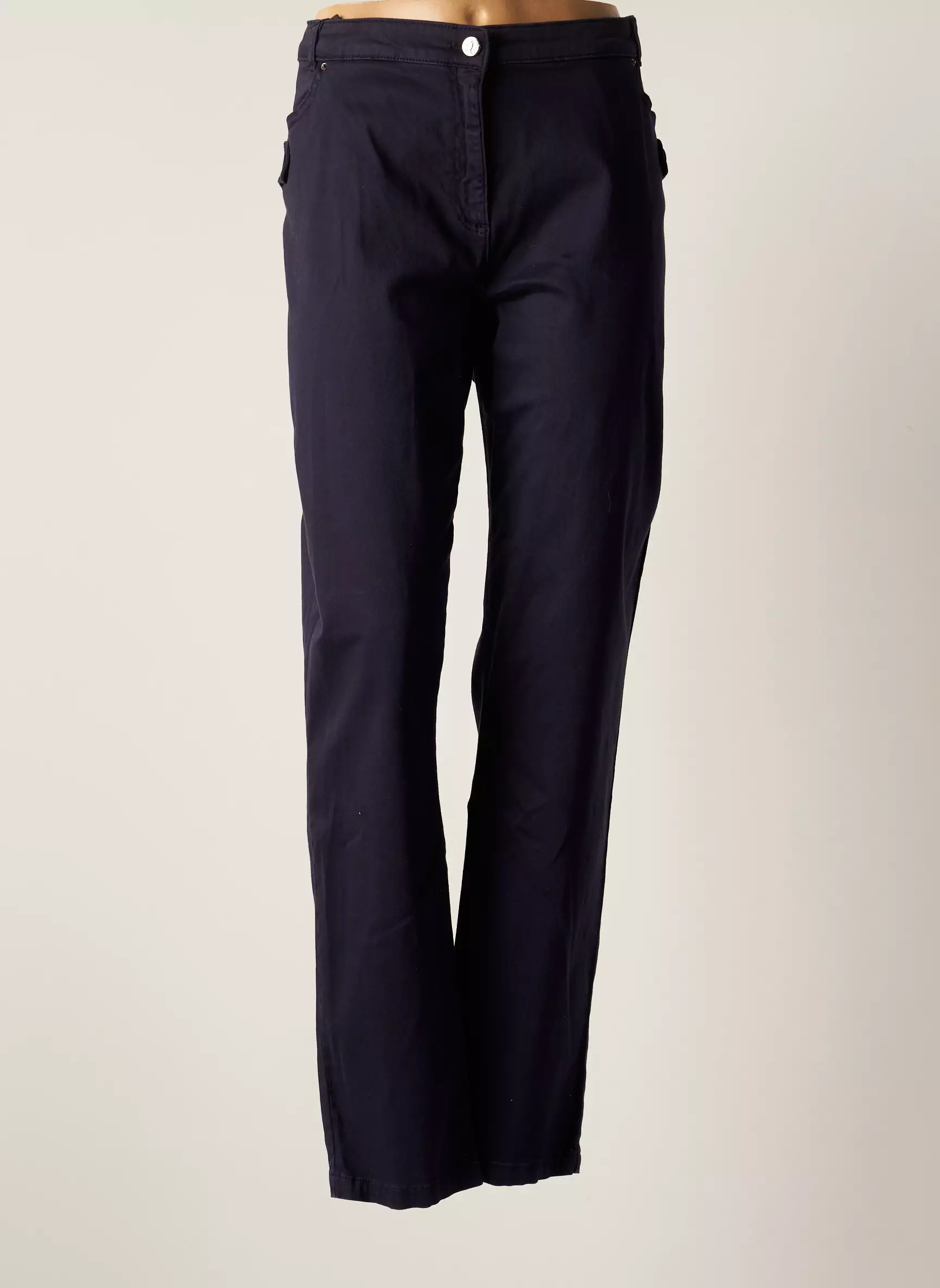 Thalassa Pantalons Slim Femme couleur bleu