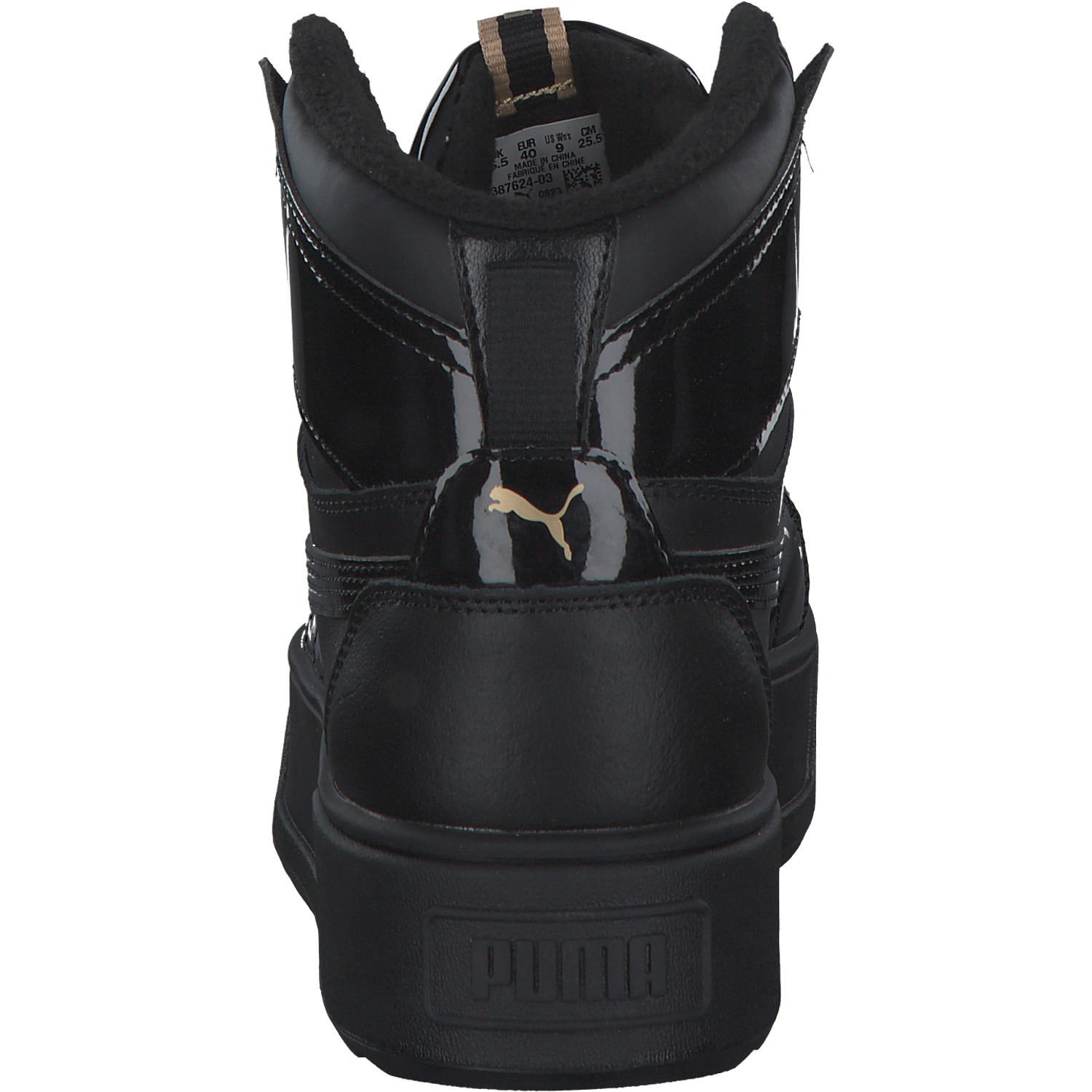 Puma Karmen Rebelle Mid 387624, Schnürstiefel, Damen, Schwarz