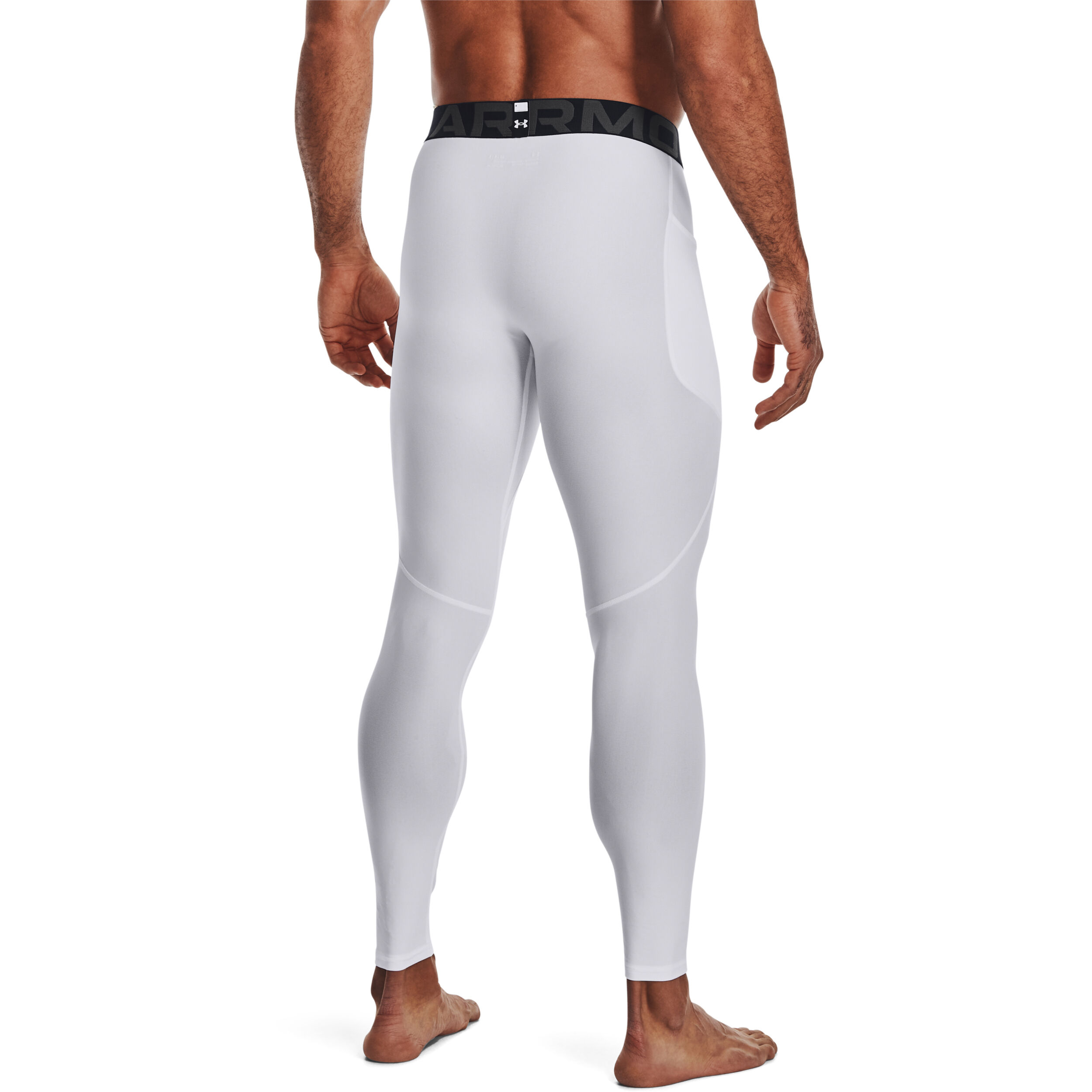 Heatgear Tight Herren - Weiß, Schwarz