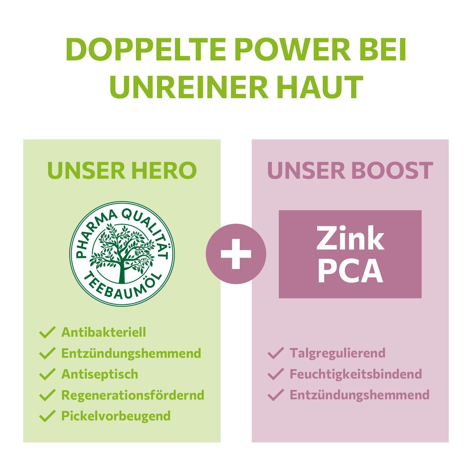 alkmene Gesichtsmaske 10x Anti Unreinheiten Maske - 100% bestätigen Pickel Reduktion - vegan, 5-tlg.