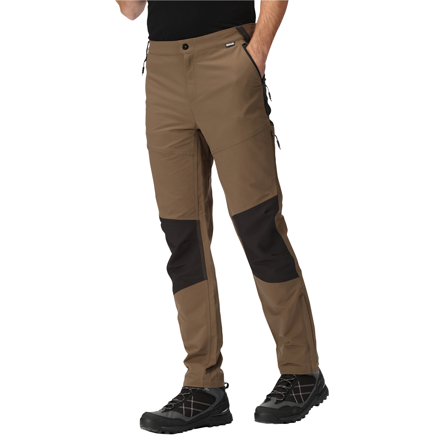 Regatta Herren Hose Questra V (schlamm)