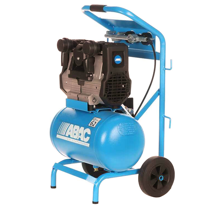 ABAC 1129741344 Hockenheim Quiete OS20P Kompressor, geräuscharm, 62 dB