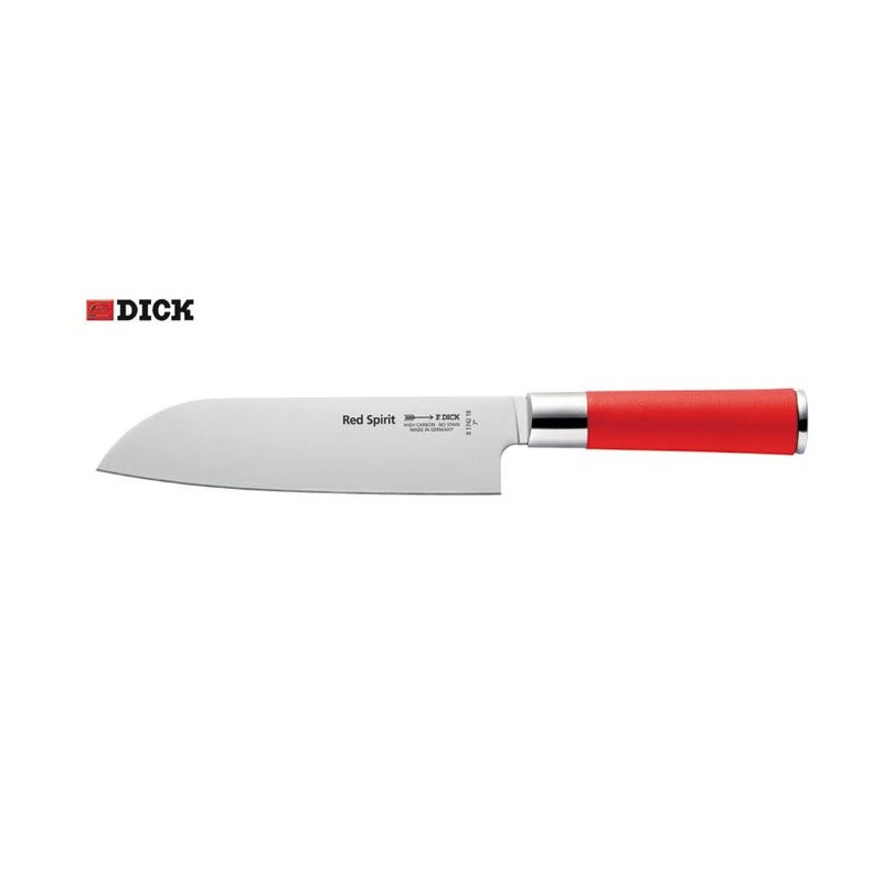 Coltello da cucina Dick red spirit, coltello santoku 18 cm