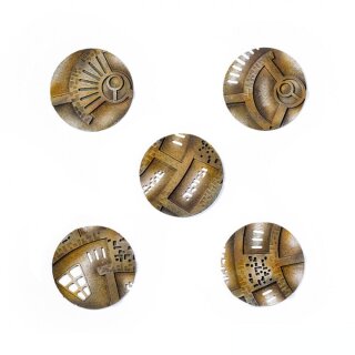 Caste Enclaves 50 mm Round Base Toppers (50mm) (5)