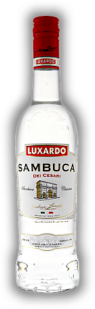 Luxardo Sambuca Dei Cesari Liqueur Luxardo Sambuca Dei Cesari Liqueur Sternanis-Likör verfeinert mit Kräutern und Gewürzen. 0,7	 Liter - Vol 38%