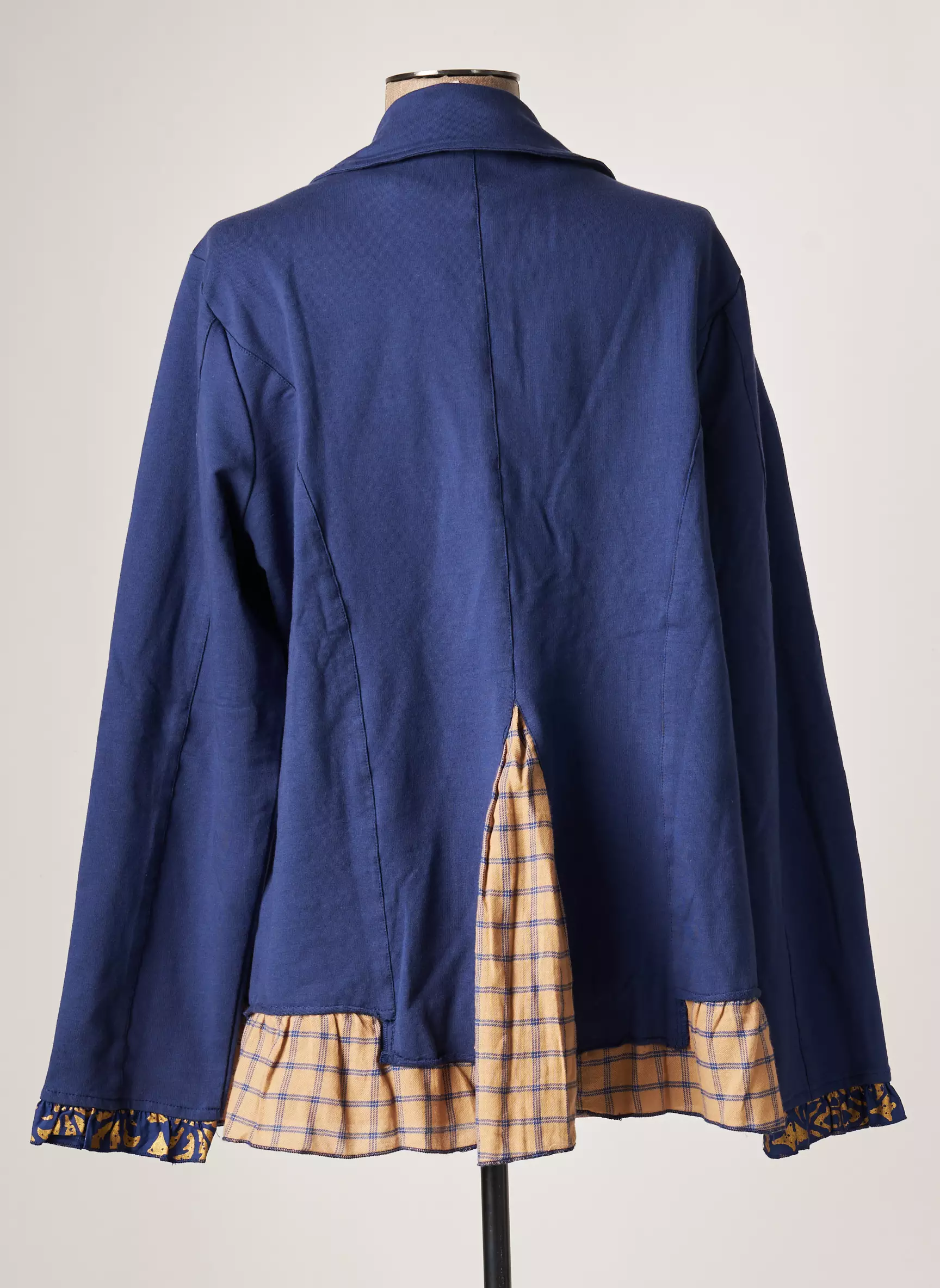 Rhum Raisin Vestecasual Femme couleur bleu