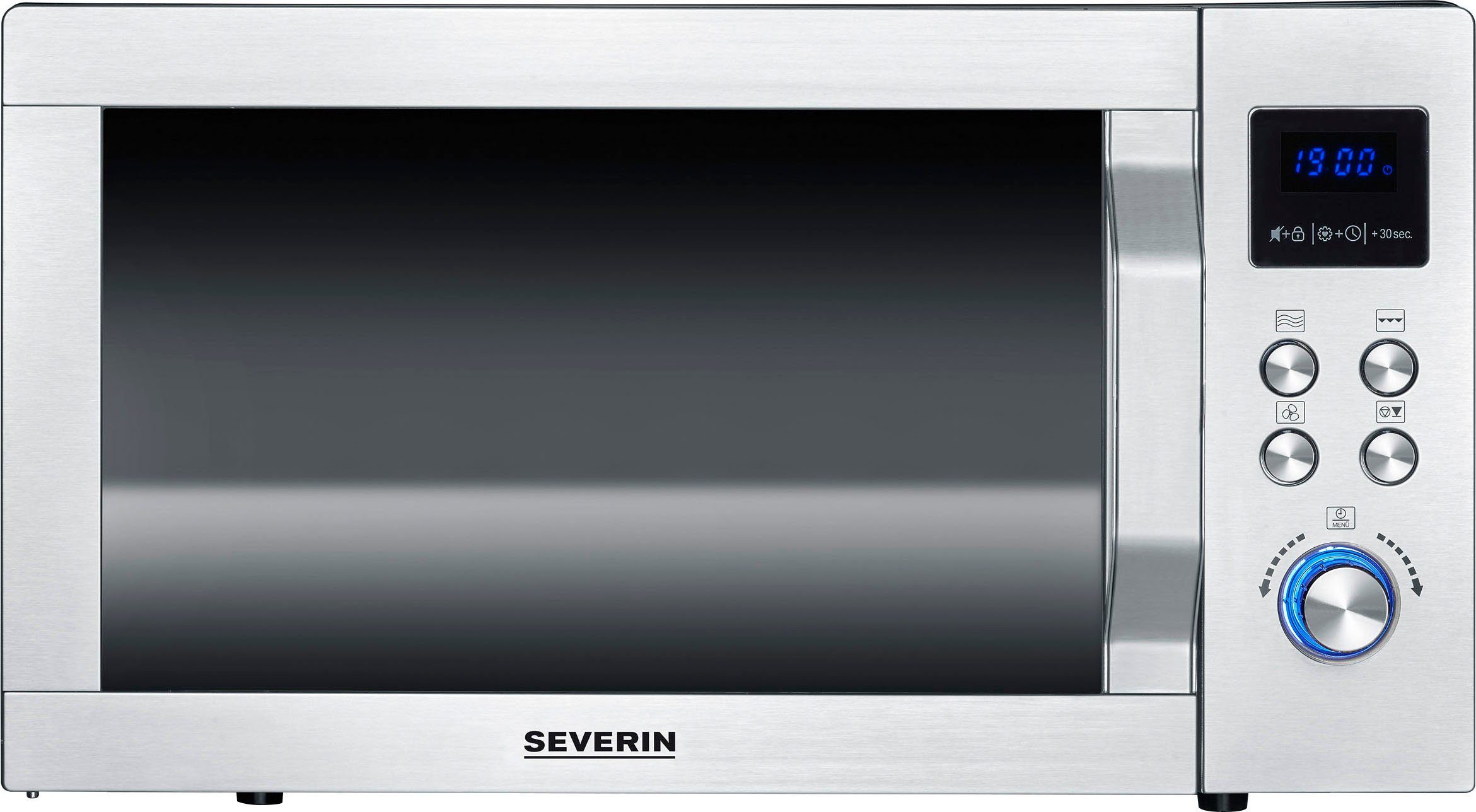 Severin Mikrowelle MW 7777, Grill, Heißluft, Mikrowelle, 25 l, mit 8 Automatikprogrammen